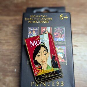Disney Princess MULAN - VHS Blind Box Enamel Pin - BoxLunch Exclusive